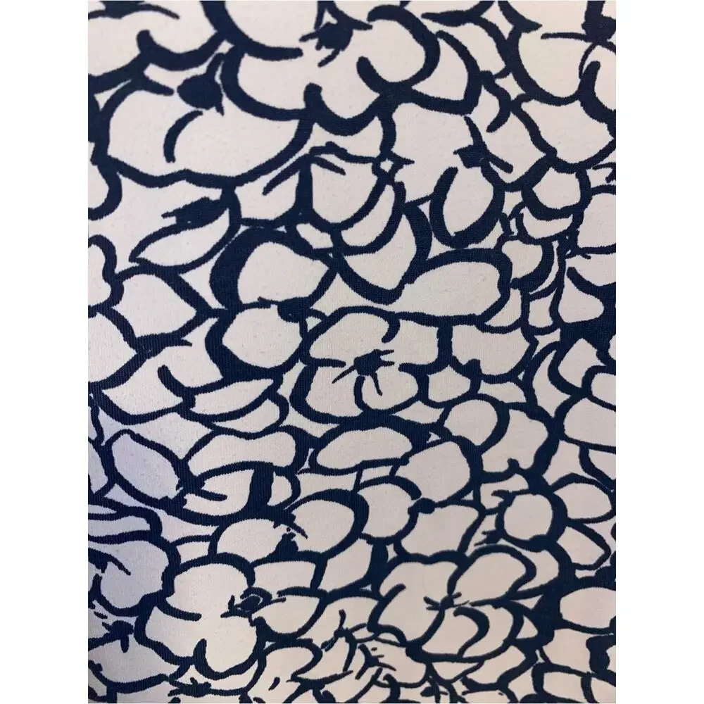 $168 Mahi Gold MAHI Dress in Navy / White Ruth’s Hydrangeas Floral Small EUC